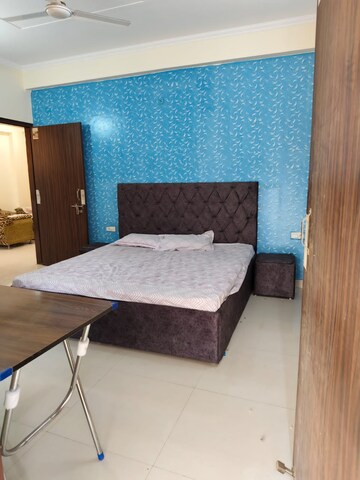 Bedroom in 3 BHK Builder Floor at Bharat Residency Gurgaon, Sector 15 – for Rent