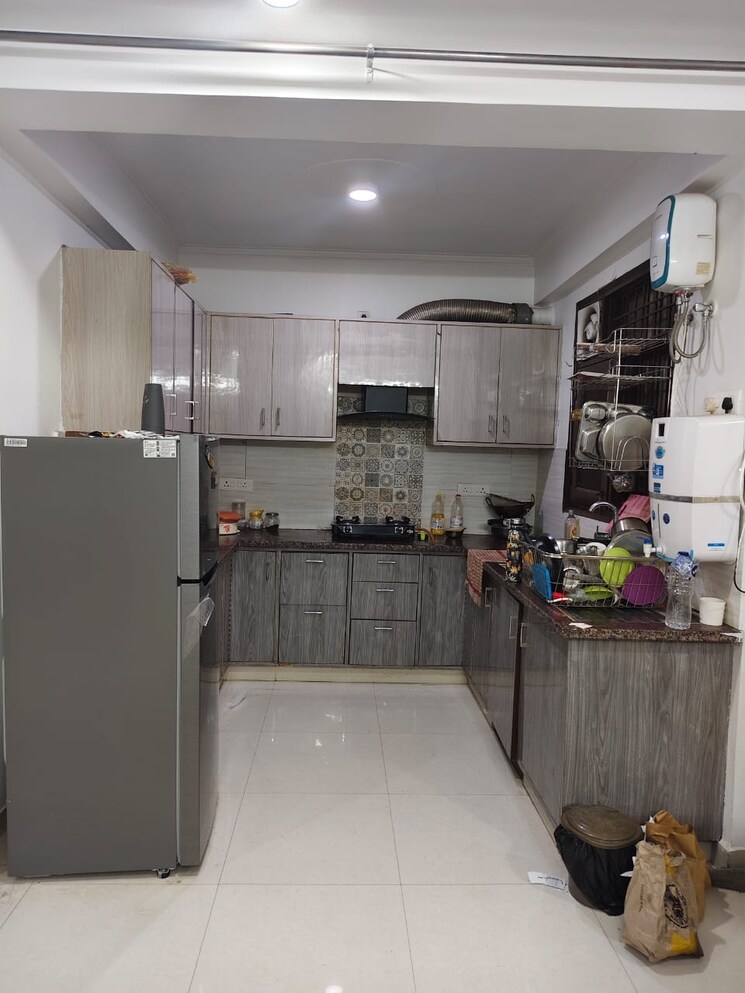 Kitchen, mvl-ipark 2 Bedroom 1200 Sq.Ft. Builder Floor In Sector 15 Gurgaon 8914152