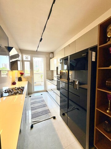 Kitchen in 3 BHK Apartment at Patiala Road – for Sale