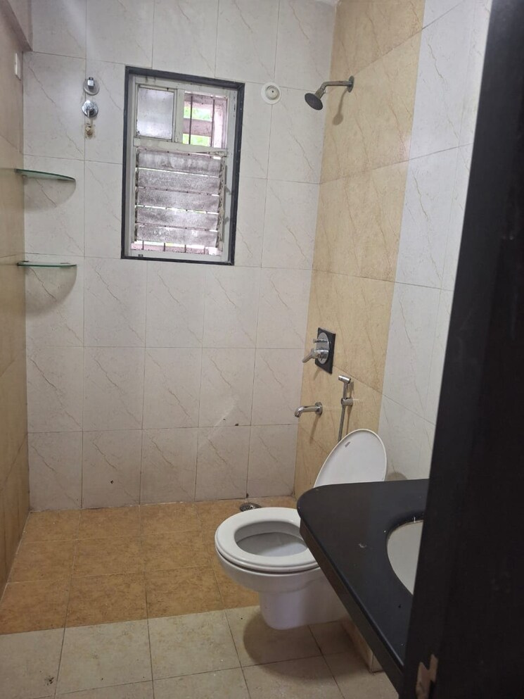 Bathroom, blue-27th-avenue 3 Bedroom 1450 Sq.Ft. Apartment In Bavdhan Pune 8914185