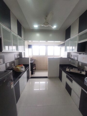 Kitchen in 3 BHK Apartment at Kool Homes Green Valley, Bavdhan – for Rent