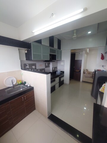 Kitchen in 3 BHK Apartment at Kool Homes Green Valley, Bavdhan – for Rent