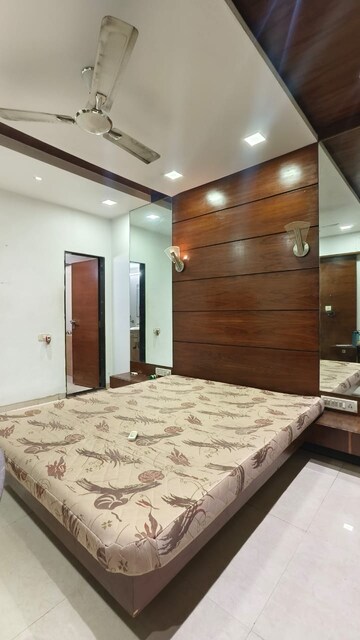 Bedroom in 3 BHK Apartment at Vihar Sukur Park, Kalwa – for Rent