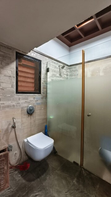 Bathroom in 3 BHK Apartment at Vihar Sukur Park, Kalwa – for Rent