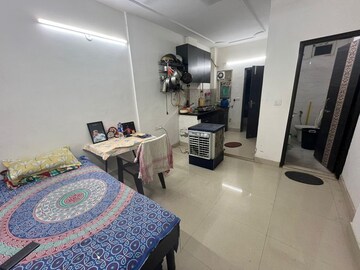 Bedroom in 1.5 BHK Builder Floor at Kalkaji – for Rent