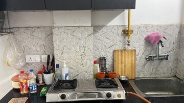 Kitchen in 1.5 BHK Builder Floor at Kalkaji – for Rent