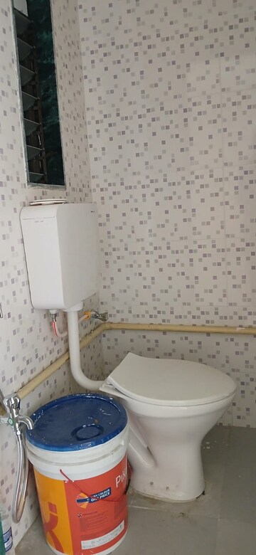 Bathroom in 1 BHK Apartment at Mhada Bombay Dyeing Mill, Wadala – for Rent
