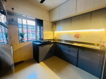 Kitchen in 2 BHK Apartment at K Raheja Interface Heights, Malad West – for Rent