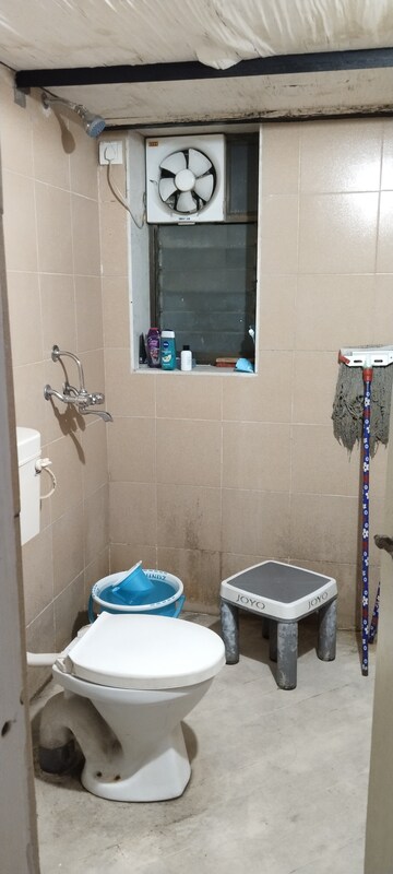 Bathroom in 2 BHK Apartment at Orbit Terrace, Lower Parel – for Rent