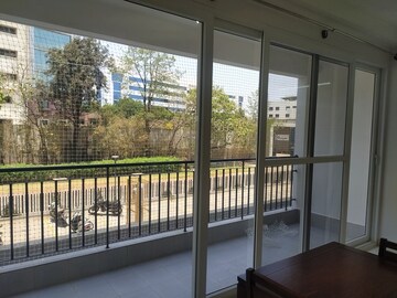 Balcony in 3 BHK Apartment at Godrej Nurture Electronic City, Electronic City Phase I – for Rent