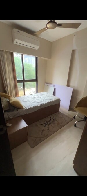 Bedroom in 2 BHK Apartment at Shree Samarth Aura, Bhandup West – for Sale