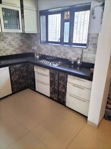 Kitchen in 3 BHK Apartment at Orchid Tower, Worli – for Rent