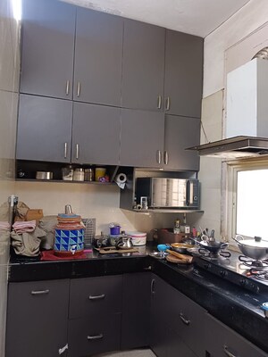 Kitchen in 3 BHK Builder Floor at Sushant Lok 2, Sector 57 – for Sale