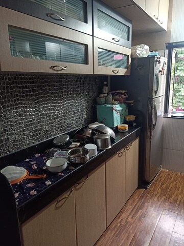 Kitchen in 2 BHK Apartment at Satellite Tower, Goregaon East – for Rent