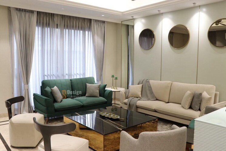 Living Room, suncity 4 Bedroom 360 Sq.Yd. Builder Floor In Suncity Gurgaon 8914454