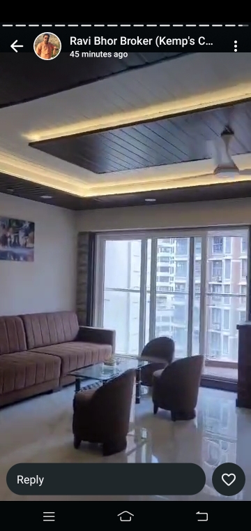 2 BHK + Pooja Room Apartment For Rent in Prathmesh Tower Worli