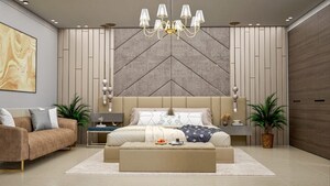 Bedroom in 3 BHK Apartment at Sushma Grande Nxt, Lohgarh – for Sale