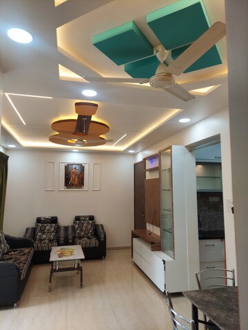 Living Room in 2 BHK Apartment at Five Star Royal Entrada, Wakad – for Rent