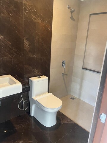 Bathroom in 2 BHK Apartment at Indiabulls One Indiabulls, Pokhran Road No Two – for Rent