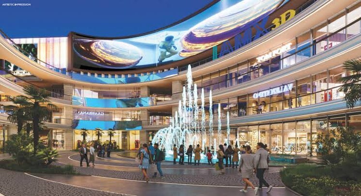 Exterior View, aipl-joy-district Commercial Shop 600 Sq.Ft. In Sector 88 Gurgaon 8914543