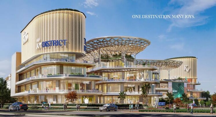 Exterior View, aipl-joy-district Commercial Shop 600 Sq.Ft. In Sector 88 Gurgaon 8914543