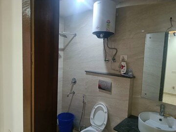 Bathroom in 3 BHK Builder Floor at Saket – for Rent