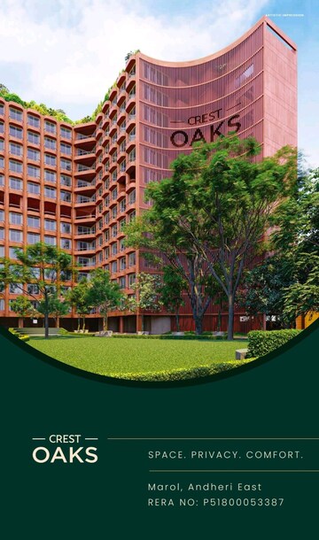 2 BHK Apartment For Sale in Crest Oaks, Marol