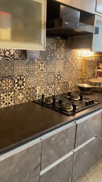 Kitchen in 1 BHK Apartment at Maxblis Grand Wellington, Sector 75 – for Rent