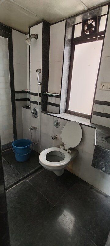 Bathroom in 5 BHK Apartment at Goregaon East – for Rent