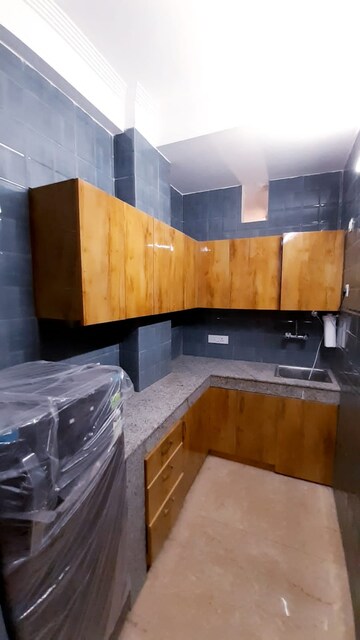 Kitchen in 1 BHK Builder Floor at Sushant Lok I – for Rent