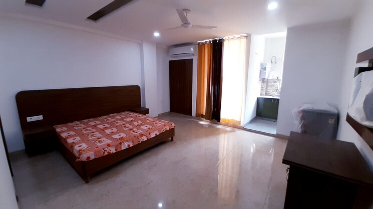 Bedroom, sushant lok i 1 Bedroom 1200 Sq.Ft. Builder Floor In Sushant Lok I Gurgaon 8914757