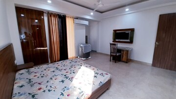 Bedroom in 1 BHK Builder Floor at Sushant Lok I – for Rent