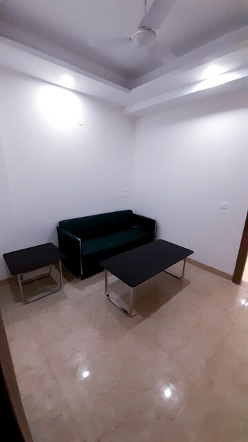 Living Room in 1 BHK Builder Floor at Sushant Lok I – for Rent