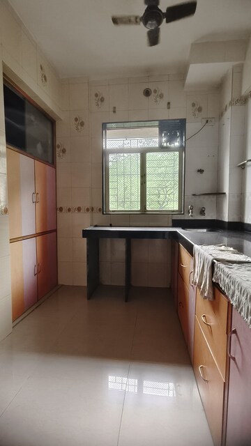 Kitchen in 1 BHK Apartment at Sanghvi Valley, Kalwa – for Rent