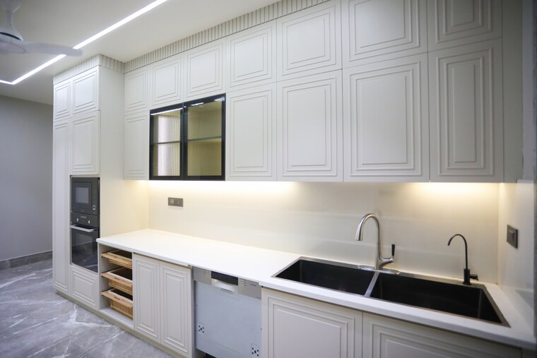 Kitchen, emaar-marbella 4 Bedroom 300 Sq.Yd. Builder Floor In Sector 66 Gurgaon 8914771