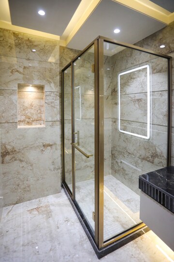 Staircase in 4 BHK Builder Floor at Emaar Marbella, Sector 66 – for Sale