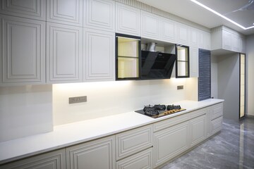 Kitchen in 4 BHK Builder Floor at Emaar Marbella, Sector 66 – for Sale
