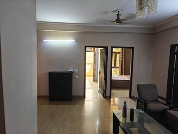 Living Room in 3 BHK Apartment at Pinnacle Tower, Indrapuram – for Rent