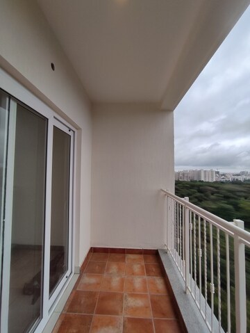 Balcony in 3 BHK Apartment at Prestige Fontaine Bleau, Whitefield – for Rent