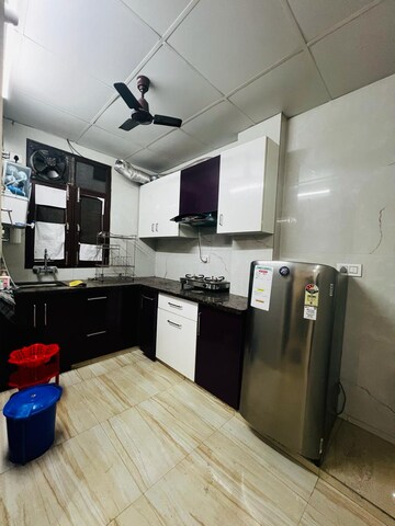 Kitchen in 2 BHK Builder Floor at Sushant Lok I – for Rent