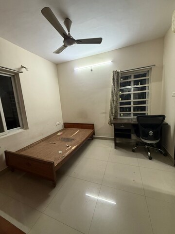 Living Room in 3 BHK Apartment at Theme Ambience Golf View, Gachibowli – for Rent