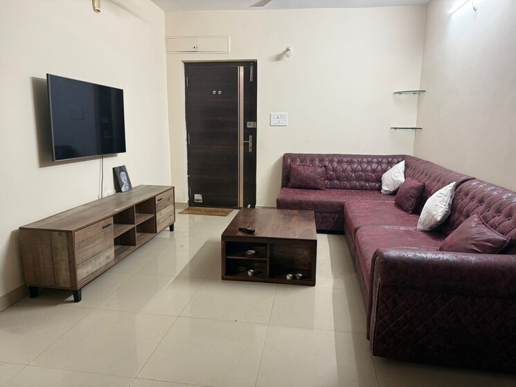 Living Room, theme-ambience-golf-view 3 Bedroom 1808 Sq.Ft. Apartment In Gachibowli Hyderabad 8914878