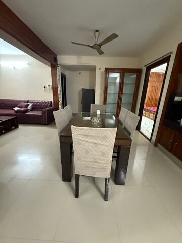 Living Room in 3 BHK Apartment at Theme Ambience Golf View, Gachibowli – for Rent