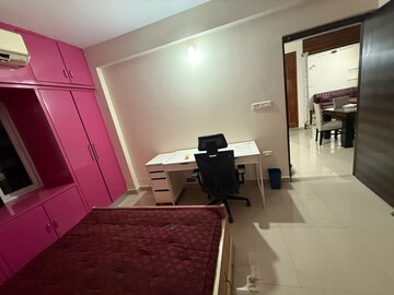 Team Area in 3 BHK Apartment at Theme Ambience Golf View, Gachibowli – for Rent