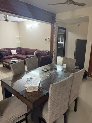 Team Area in 3 BHK Apartment at Theme Ambience Golf View, Gachibowli – for Rent
