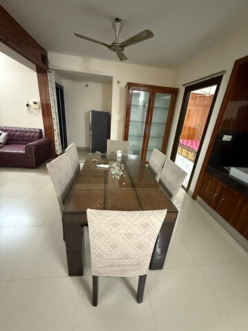 Team Area in 3 BHK Apartment at Theme Ambience Golf View, Gachibowli – for Rent