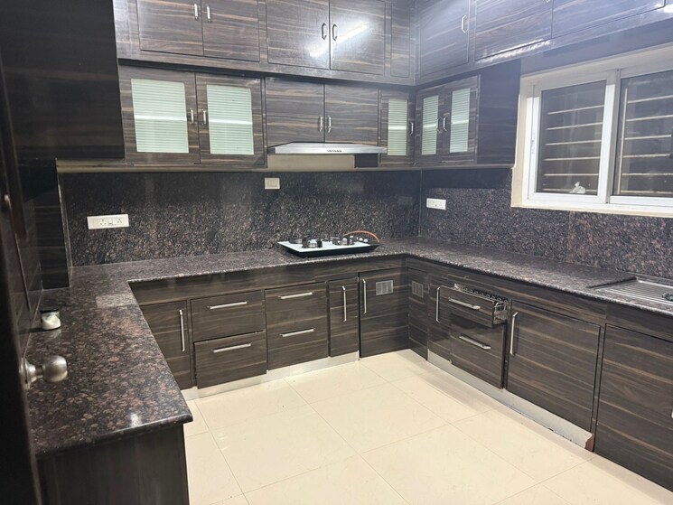 Kitchen, theme-ambience-golf-view 3 Bedroom 1808 Sq.Ft. Apartment In Gachibowli Hyderabad 8914878