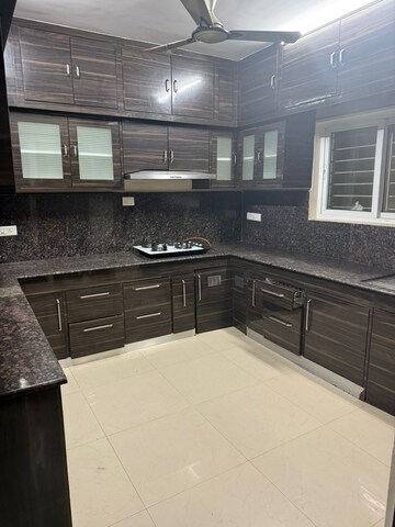 Kitchen in 3 BHK Apartment at Theme Ambience Golf View, Gachibowli – for Rent