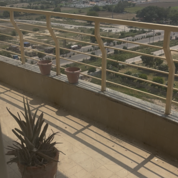 Balcony in 2 BHK Apartment at BPTP The Resort, Mortzapur – for Sale
