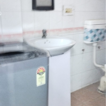 Bathroom in 1 BHK Builder Floor at Greater Kailash I – for Rent